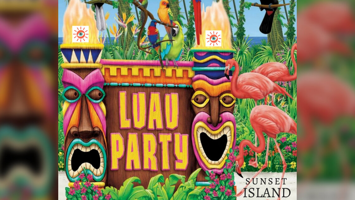 Sunset Island @ Burning Seed Luau Fundraiser