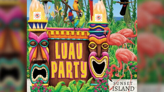 Sunset Island @ Burning Seed Luau Fundraiser